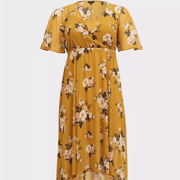 Torrid hi-lo chiffon dress - Picture 7 of 8